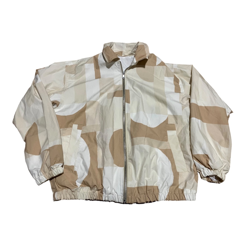 Zara Zip Up Jacket Woman Size Large